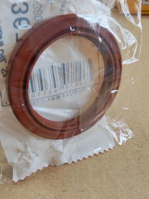 Семеринг UE (AS) 38x50x8 R Brown Silicome Musashi/Japan , за колянов вал (предна страна) на TOYOTA 90311-38059, 90080-31049,T1367     