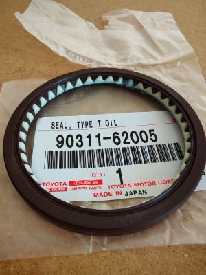 Oil seal  TC (AS) 62x74x7.5 R NBR TOYOTA MOTOR CORPORATION/Japan , for transmission of TOYOTA 90311-62005