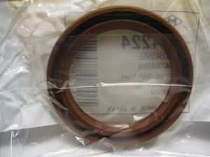 Oil seal AS 44x60x7 R Brown Silicone Musashi/Japan ,  for crankshaft front side of Hyundai,Kia 21421-32014,Mitsubishi MD050606,F4104