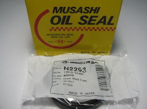 Oil seal TC (AS) 46x58x7 R NBR Musashi/Japan , for crankshaft of Infiniti,Nissan 13510-53J00 ,N2293