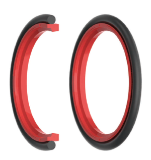 Hydraulic rod seal RS 22х32.7х4.2 PU98 + NBR70  до 350 bar KVK/China