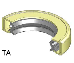 Oil seal  TA (CS) 50x68x9 NBR  SOG/TW, for front wheel hub of Toyota 90311-50005 ,AA2847-E0