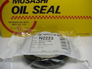 Oil seal UDS-59S  50x70x12/17 NBR Musashi/Japan , for rear wheel hub of Nissan 43232-01G00 ,N2223