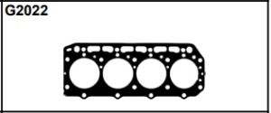 Cylinder head gasket 129408-01331 Matto/TW for engine YANMAR 4TNA84