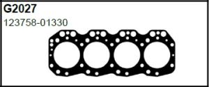 Cylinder head gasket 123758-01330 Matto/TW for engine YANMAR 3TN112