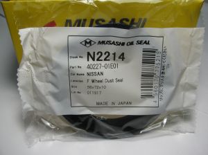 Oil seal UES-5 56x72x10 NBR Musashi /Japan, front axle Nissan 40227-01E01 ,N2214