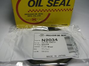 Oil seal SDS-S (OTC) 57x73x7 Musashi/Japan , wheel hub Nissan 26134-6401P ,N2034