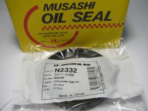 Семеринг  SC (AD) 60x76x9 NBR Musashi/Japan , диференциал на Nissan 33111-31X00 ,N2332