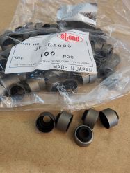 Valve Stem Seal 6x12.6x7.5/9.4 FKM STONE/Japan, for engines Kubota 11420-13150, 15841-13150,STONE JF-G6003