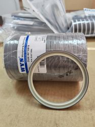 Метален чистач DLW 85x100x8 PU95 + студеновалцувана стомана WYS, KOMATSU 424-09-12320