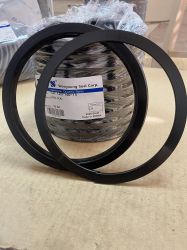 Hydraulic rod seal kit IUY 120x140x13 NBR85 + PA(Polyamide) + MoS₂+Y7116 WYS/Korea, up to 300 bar, Komatsu 707-51-12030