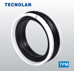 Hydraulic piston seal TPM 50x40x12.5 NBR+POM+TPE up to 300 bar KVK/China