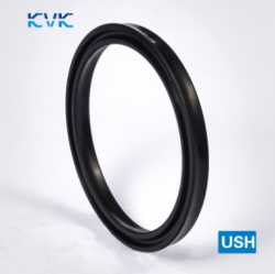 Hydraulic piston and rod seal USH  30x38x6 NBR90 up to 210 bar KVK/China