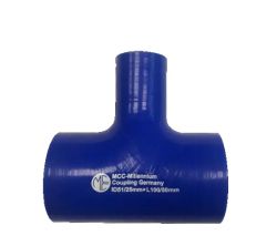 Silicone T-piece 51 mm/25 mm for radiator/cooler MCC/Germany