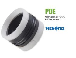 Hydraulic piston seal PDE 120x100x35 NBR+TPE+POM  NBR+TPE+POM up to 700  bar GUARNITEC/Italy