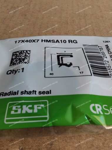 СЕМЕРИНГ HMSA10 RG (ASW) 17x40x7 SKF/Sweden