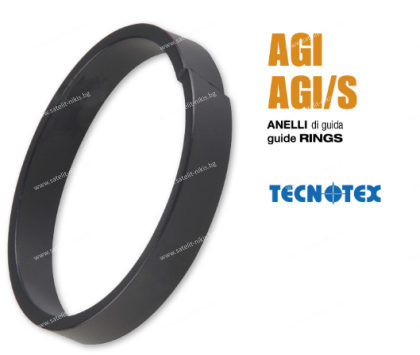 Guide ring AGI 40/2 40x44x9.7 POM  GUARNITEC/Italy