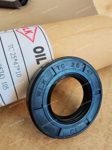 Семеринг TC (AS) 25x47x10 NBR WLK/TW , за перални машини  Ariston, Indesit  C00058969, 92445212