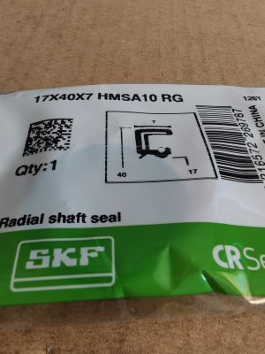 СЕМЕРИНГ HMSA10 RG (ASW) 17x40x7 SKF/Sweden