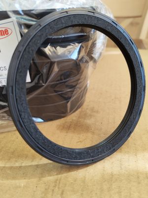 Oil seal  HTCKL  95x115x12 L MVQ + felt STONE/Japan , for crankshaft rear side of engine YANMAR 124411-01780, STONE JF-16221