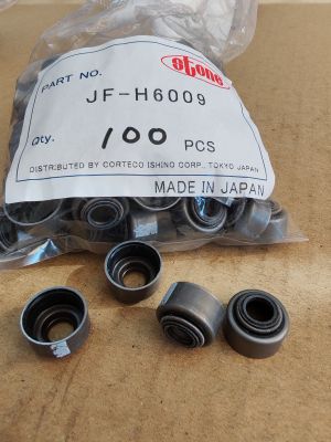 Valve Stem Seal 6.5x15x7.5/9.5 FKM STONE/Japan , for engines Yanmar 124950-11340 , STONE JF-H6009