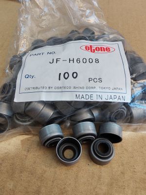 Уплътнител за клапан 6.5x14.6x7.5/9.5 FKM STONE/Japan , за двигатели Yanmar 121400-11340 , STONE JF-H6008