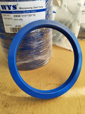 Hydraulic rod seal IDKW 115x135x12 PU92 WYS/Korea, up to 350 bar, high temperature, from -35 to +130 C