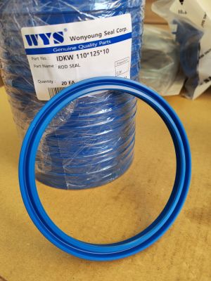 Hydraulic rod seal IDKW 110x125x10 PU92 WYS/Korea, up to 350 bar, high temperature, from -35 to +130 C
