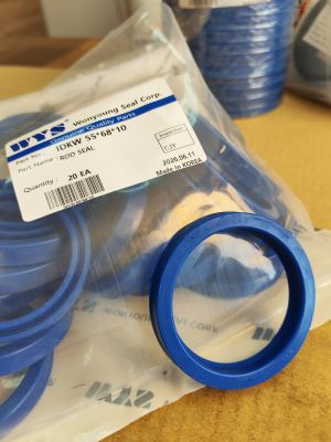 Hydraulic rod seal IDKW 55x68x10 PU92 WYS/Korea, up to 350 bar, high temperature, from -35 to +130 C