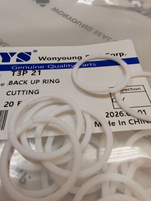 Back-up ring  T3P 21, 21x25x1.25 PTFE WYS/Korea , cut (endless type)