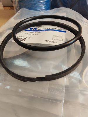 Hydraulic piston seal  SPGA 110x95.75x6.9 polyamide + NBR70 WYS, up to 270 bar ,Caterpillar 9X-7301