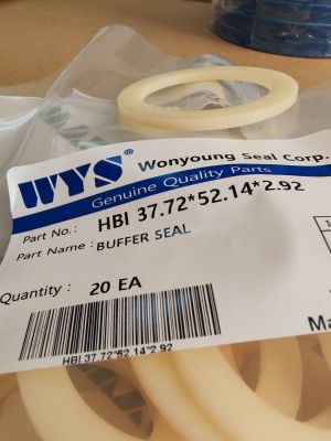 Buffer seal HBI 37.72x52.14x2.92 PU95 WYS, up to 350 bar, Caterpillar 6J-9733