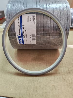 Метален чистач DLW 140x155x8 PU95 + студеновалцувана стомана WYS , KOMATSU 425-09-11110