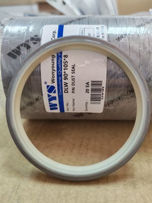 Метален чистач DLW 90x105x8 PU95 + студеновалцувана стомана WYS , KOMATSU 419-46-11230