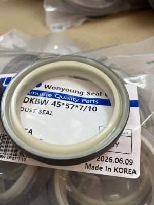 Двойно действащ метален чистач DKBW 45x57x7/10 PU95 + SPCC WYS/Korea, KOMATSU 07016-20457,112-63-15370,VOLVO 9564-20450