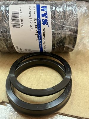 Комлект хидравличен уплътнител за прът IUY 60x73x13 NBR85 + PA(Polyamide) + MoS₂+Y7116 WYS/Korea, до 300 bar, Komatsu 707-51-60030, 707-51-60060, 707-51-60211