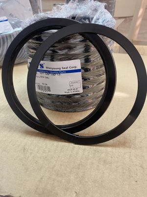 Hydraulic rod seal kit IUY 120x140x13 NBR85 + PA(Polyamide) + MoS₂+Y7116 WYS/Korea, up to 300 bar, Komatsu 707-51-12030