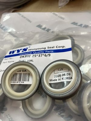 Двойно действащ метален чистач DKBW 25x37x6/9 PU95 + SPCC WYS/Korea, KOMATSU 07016-00256,VOLVO 9564-20250