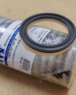 Hydraulic piston seal UKH 65x50x9 polyamide (PA)+ NBR70 WYS, up to 210 bar ,Komatsu 707-51-50020 ,VOLVO 707-51-50020L
