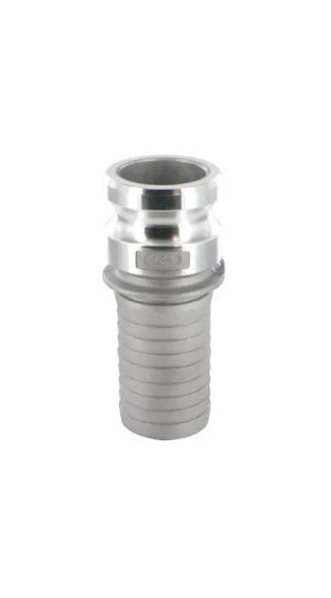 Бърза връзка Camlock тип E - 1" (Алуминий) - мъжка с накрайник за маркуч 27 mm MCC/Germany