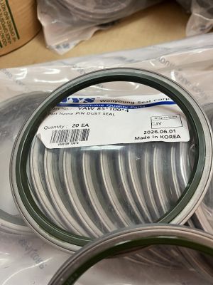 Pin dust seal VAW 85x100x4 PU95 + cold-rolled carbon steel WYS, Komatsu 07145-00085,111-92-11190,177-78-11140