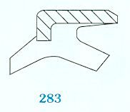 Double-acting metal-cased wiper (283) 70x84x8/11 NBR SOG/TW, KOMATSU 07016-00708, 144-99-95970, VOLVO 9564-20700
