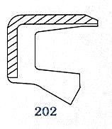 Семеринг BOF (202) 50x58x4 NBR SOG/TW,  шенкел на DAF 0657062, MAN 06562790353, MERCEDES-BENZ 0109974146,0109975246,0119973546,A0119973546,NEW HOLLAND 5162255, RENAULT TRUCKS 5003087037,	5010439195,KOMATSU 06122-05004