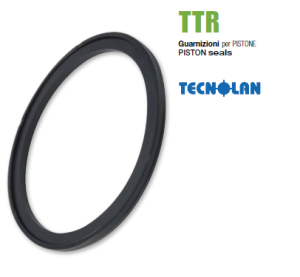 Хидравлично уплътнение за бутало TTR 110x94.5x6.3 PU92+NBR70 до 400 bar GUARNITEC/Italy, TTR 110