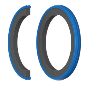 Hydraulic piston seal KR 105х89.5х6.3 NBR70+PU90 up to 300 bar KVK/China