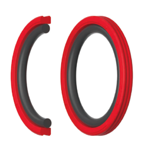Hydraulic piston seal PG-80 80x64.5х6.3 PU98+NBR70  до 350 bar KVK /China