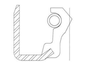 Семеринг HSBW( BW) 63x78x9 W ACM WLK/TW , за полуос на TOYOTA 90310-63001   