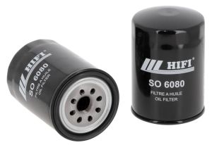 Oil filter SO 6080 HIFI FILTER for AICHI,CASE,CATERPILLAR,FIAT HITACH,FIAT KOBELCO,HYUNDAI,ISUZU,JCB,KOBELCO,KOMATSU,MANITOU,NEW HOLLAND,SUMITOMO,TCM