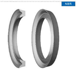 Hydraulic piston and rod seal Y 70x90x10 NBR80 up to 200 bar  KVK/China