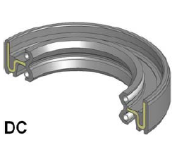 Семеринг A-DUO (DC) 20x35x8 NBR SOG/TW